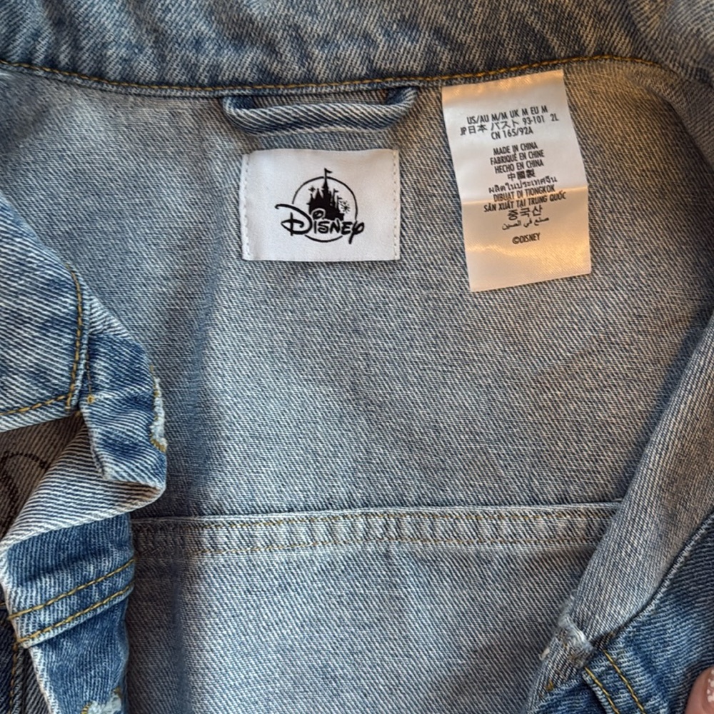 Disney World Parks Mickey Mouse Jean Jacket - Picture 2 of 3